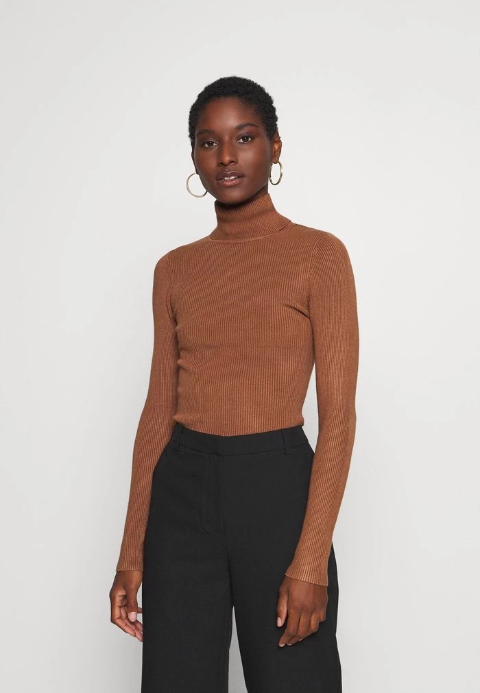 Pulls De Golf ANNA FIELD Anna Field Turtle Neck Marron Femme | LFN-1754426